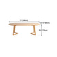 Modern Oval Dining Table Pine Solid Wood Dining Table for Kitchen Clearhalo 'Dining Tables & Seating' 'Dining Tables' 'dining_table' 'furn' 'furn_dining_table' 'Furniture' 'Kitchen & Dining Furniture' 1200x1200_fe036681-ad4a-4fc9-baf6-2fe9247ad39b