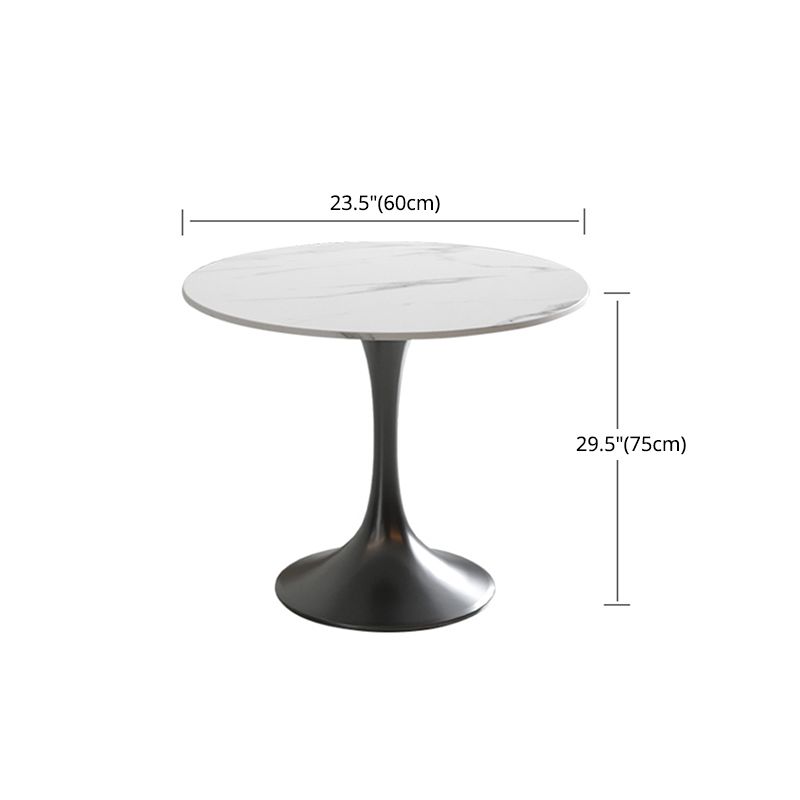 Contemporary 1/3/4/5 Pieces Dining Set Round Dining Room Table Set Clearhalo 'Dining Room Sets' 'Dining Tables & Seating' 'dining_room_set' 'furn' 'furn_dining_room_set' 'Furniture' 'furniture_dining_room_set' 'Kitchen & Dining Furniture' 'kitchen&dining_furn' 'kitchen' 1200x1200_fe0658c8-99b1-41e0-8b9d-1f1d02c669d7