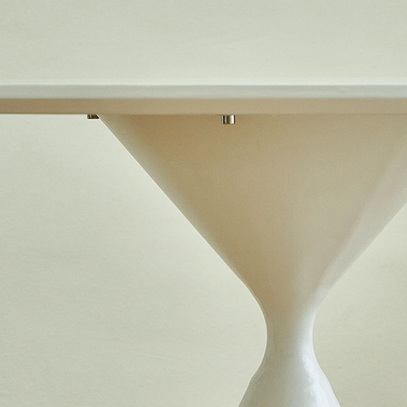 Modernistic Frosted Pedestal End Table Round Wood Side End Table Clearhalo 'Coffee & Accent Tables' 'End & Side Tables' 'end_side_tables' 'furn' 'furn_end_side_tables' 'Furniture' 'Living Room Furniture' 1200x1200_fe08afa9-980a-4999-b8d3-a78835a5a916