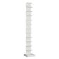 Modern Steel Bookcase, White, Geometric Bookshelf for Any Room Clearhalo 'Bookcases' 'furn' 'furn_bookcases' 'Furniture' 'Office Furniture' 1200x1200_fe098a2c-ccc3-4f38-8e43-893038e18209