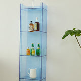Glam Vertical Closed Back Standard Bookshelf Acrylic Bookshelf for Home Clearhalo 'Bookcases' 'furn' 'furn_bookcases' 'Furniture' 'furniture_bookcases' 'kitchen' 'kitchen_bookcases' 'Living Room Furniture' 'Office Furniture' 1200x1200_fe0b38d1-daf7-4e0c-bfa7-4b4c6d338ff4