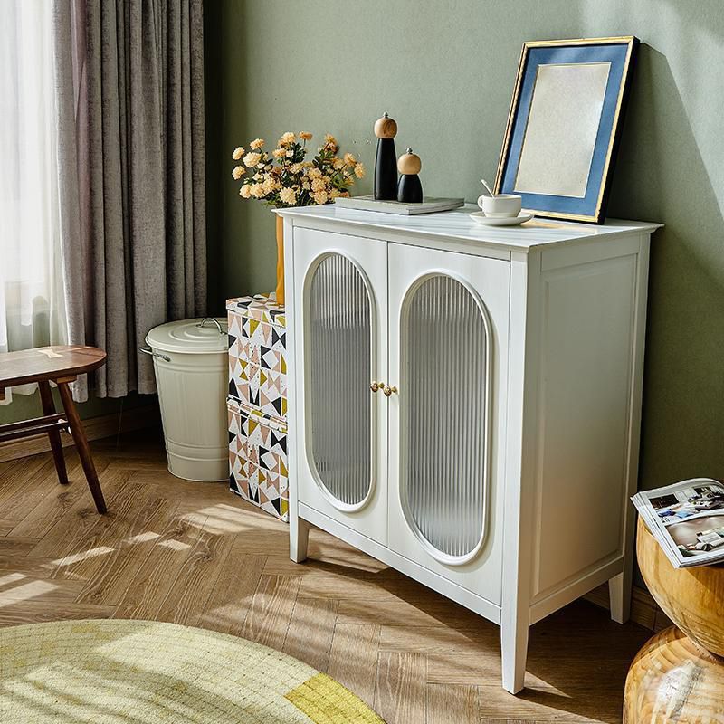 Porte di vetro contemporanee Display mobile per il soggiorno