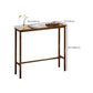 Contemporary Bar Height Table Trestle Counter Height Dining Table Clearhalo 'Bar Furniture' 'Bar Tables' 'bar_tables' 'furn' 'furn_bar_tables' 'Furniture' 'Kitchen & Dining Furniture' 1200x1200_fe0d2e96-551b-4f36-8cee-4372ce6e19c5