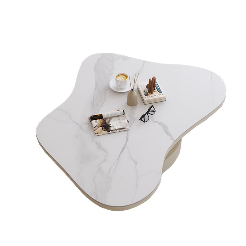 31" Wide Contemporary Coffee Table Pedestal Coffee Cocktail Table Clearhalo 'Coffee & Accent Tables' 'Coffee Tables' 'coffee_tables' 'furn' 'furn_coffee_tables' 'Furniture' 'Living Room Furniture' 1200x1200_fe105c86-32c6-45aa-9677-8e28cc6031f4