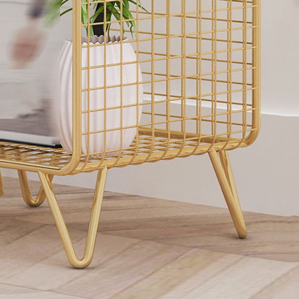 Modern Style Metal Bookshelf Closed Back Bookcase for Home and Office Clearhalo 'Bookcases' 'furn' 'furn_bookcases' 'Furniture' 'furniture_bookcases' 'kitchen' 'kitchen_bookcases' 'Living Room Furniture' 'Office Furniture' 1200x1200_fe1239aa-f565-4fb3-a359-e7408e569206