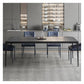 Industrial Sintered Stone Dining Table 4 Legs Solid Aluminum Alloy Base Rectangle Table for Home Clearhalo ' dining_table' 'Dining Tables & Seating' 'Dining Tables' 'furn' 'furn_dining_table' 'Furniture' 'furniture_dining_table' 'Kitchen & Dining Furniture' 'kitchen&dining_furn' 'kitchen' 'kitchen_dining_table' 1200x1200_fe124959-9345-4a8a-ba17-524f3a0bae04