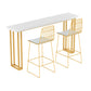 Rectangle Bistro Bar Height Cocktail Table Sled Pub Height Dining Table Clearhalo 'Bar Furniture' 'Bar Tables' 'bar_tables' 'furn' 'furn_bar_tables' 'Furniture' 'Kitchen & Dining Furniture' 1200x1200_fe144450-2f3b-4b89-8014-c48624a6bbab