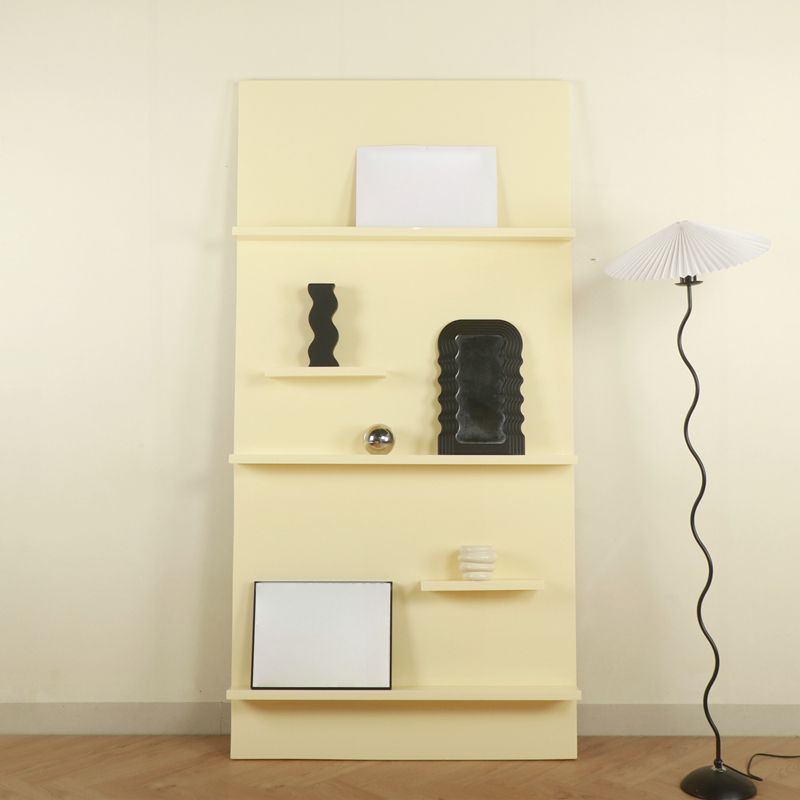 Scandinavian Acrylic Bookcase Closed Back Standard Bookshelf