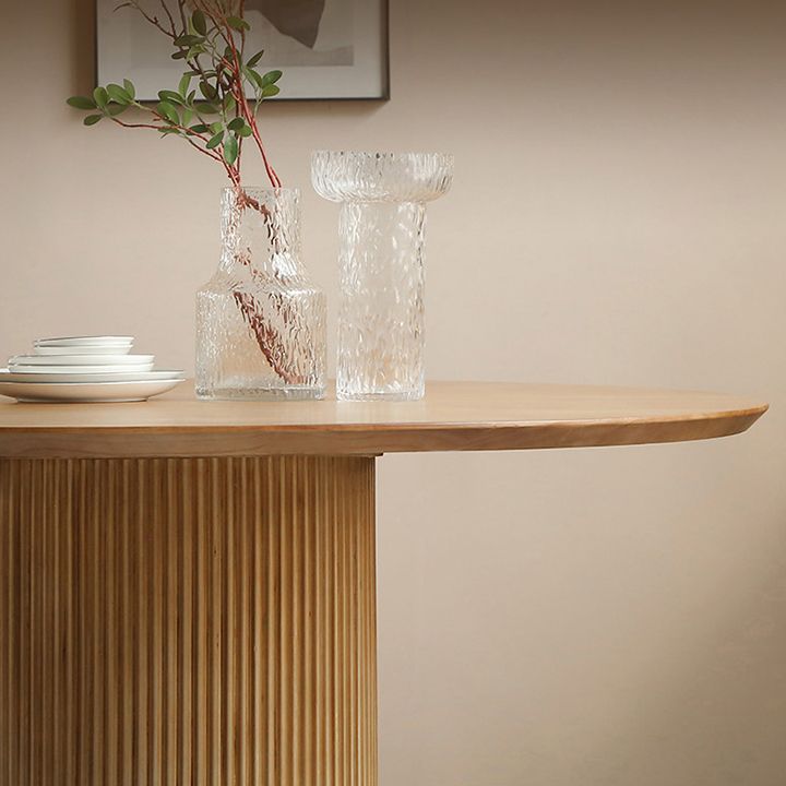 Pine Solid Wood Pedestal Dinette Table Simplicity Dining Table Round for Home Clearhalo ' dining_table' 'Dining Tables & Seating' 'Dining Tables' 'furn' 'furn_dining_table' 'Furniture' 'furniture_dining_table' 'Kitchen & Dining Furniture' 'kitchen&dining_furn' 'kitchen' 'kitchen_dining_table' 1200x1200_fe1bf590-381a-47fd-8f94-46f53c8c36c3