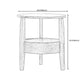 24" L x 24" W Farmhouse Side End Table Wooden Side Table with Shelve and Drawer Clearhalo 'Coffee & Accent Tables' 'End & Side Tables' 'end_side_table' 'end_side_tables' 'furn' 'furn_end_side_tables' 'Furniture' 'furniture_end_side_table' 'Living Room Furniture' 1200x1200_fe1e3d6d-48c0-40c2-b1a2-ac138073a076