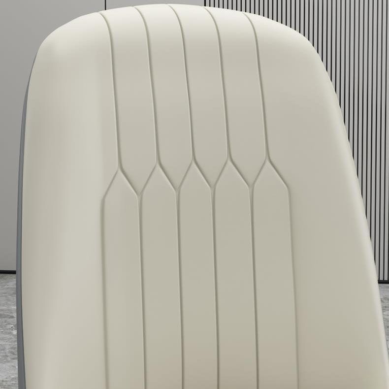 Glam Acroslose Ess Stühle Parsons Möbel mit Stahlbeinen in mattem Finish