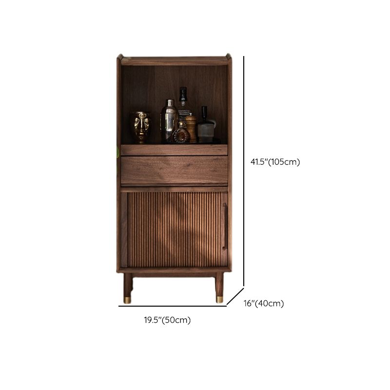 Mid-Century Accent Cabinet Bar Pulls Handle Design Storage Cabinet Clearhalo 'Cabinets & Chests' 'cabinets_chests' 'furn' 'furn_cabinets_chests' 'Furniture' 'Living Room Furniture' 1200x1200_fe1f9320-24ca-41e7-b6da-00a1d2e9f597