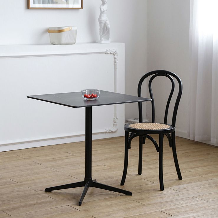 Industrial Style Dining Table 4-foot Dining Site Table for Dining Room Clearhalo ' dining_table' 'Dining Tables & Seating' 'Dining Tables' 'furn' 'furn_dining_table' 'Furniture' 'furniture_dining_table' 'Kitchen & Dining Furniture' 'kitchen&dining_furn' 'kitchen' 'kitchen_dining_table' 1200x1200_fe21de06-4b5d-44e8-9f0d-add74294f944