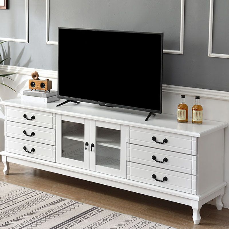 TV Cabinet Modern Simple Living Room Mini Small Family European Bedroom High TV Stand Clearhalo 'furn' 'furn_tv_stands_entertainment_centers' 'Furniture' 'Living Room Furniture' 'TV Stands & Entertainment Centers' 'TV Stands & Media Storage Furniture' 'tv_stands_entertainment_centers' 1200x1200_fe240bd5-b7a8-451d-8b94-0d961a90e2ec