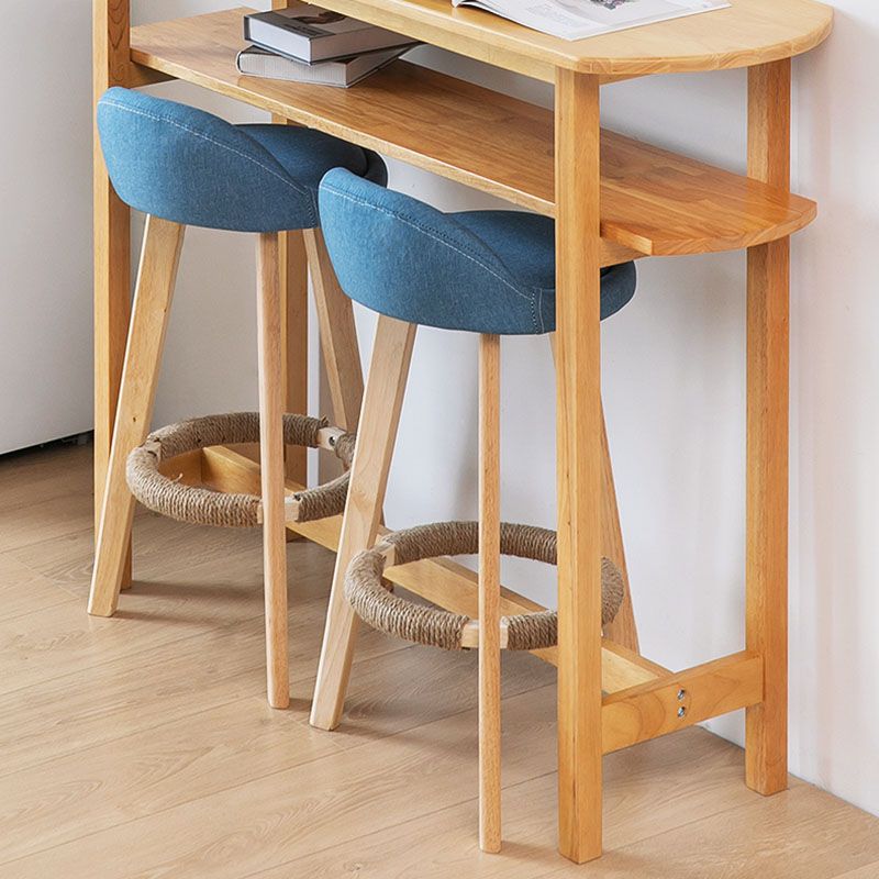 Scandinavian Restaurant Footrest Stool Matte Finish Upholstered Bar Stools Clearhalo 'Bar Furniture' 'Bar Stools' 'bar_stools' 'furn' 'furn_bar_stools' 'Furniture' 'furniture_bar_stools' 'Kitchen & Dining Furniture' 1200x1200_fe248f8f-f261-4a72-b990-1c1d5a42c1e3