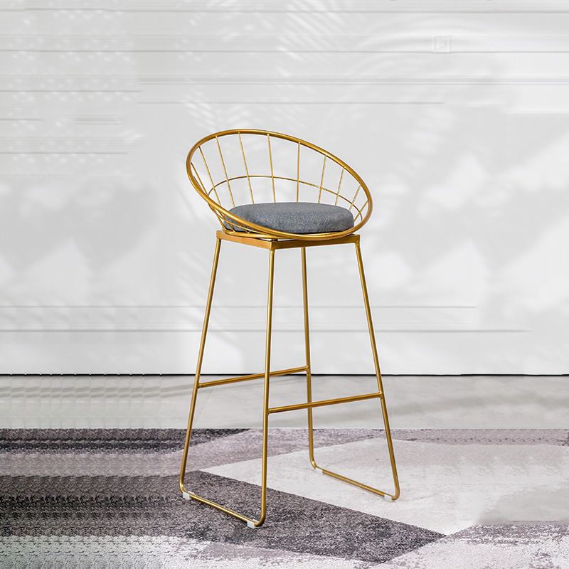 Glam opklapbare bartafelset 1/2-delige bartafel en barkrukken met metalen frame