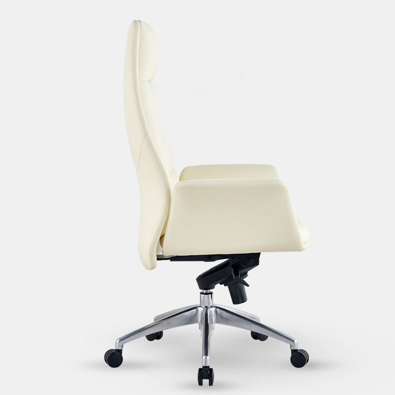 27" Wide Modern Managers Chair Arms Included Leather Executive Chair Clearhalo 'furn' 'furn_office_chair' 'Furniture' 'Office Chairs' 'Office Furniture' 'office_chair' 1200x1200_fe2912a3-40cf-40ce-9270-64c2a8b4cb1d