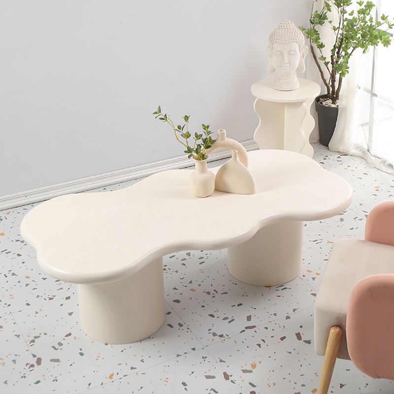 1 tavolino bianco tavolino rotondo in legno massimo