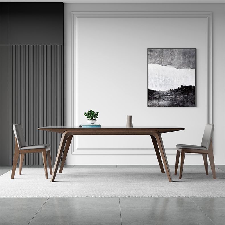 Designer Style Sintered Stone Top Dining Set Rectangle 1/3/4/5/7 Pieces Dining Table Set Clearhalo 'Dining Room Sets' 'Dining Tables & Seating' 'dining_room_set' 'furn' 'furn_dining_room_set' 'Furniture' 'Kitchen & Dining Furniture' 1200x1200_fe2e28ff-0e9b-4cd8-a1bd-ef7ca54f617c