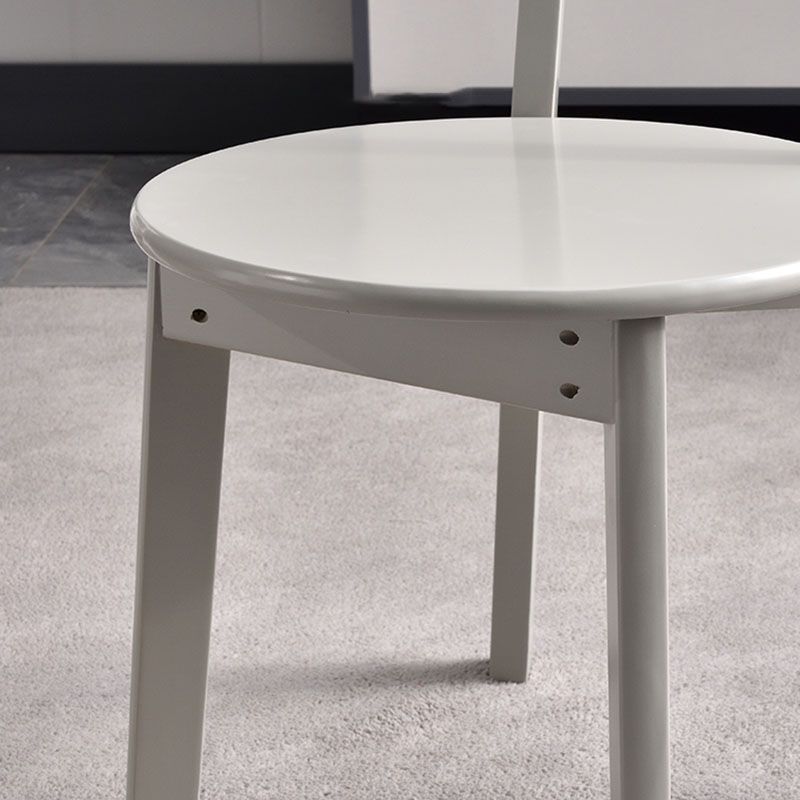 Contemporary Style Open Back Chairs Wood Kitchen Armless Chair Clearhalo 'Dining Chairs' 'Dining Tables & Seating' 'dining_chair' 'furn' 'furn_dining_chair' 'Furniture' 'furniture_dining_chair' 'Kitchen & Dining Furniture' 1200x1200_fe2ee609-a6ec-49cd-b27a-1ac75c030908