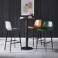 Scandinavian Leather Restaurant Stool Matte Finish Footrest Barstool Clearhalo 'Bar Furniture' 'Bar Stools' 'bar_stools' 'furn' 'furn_bar_stools' 'Furniture' 'furniture_bar_stools' 'Kitchen & Dining Furniture' 1200x1200_fe2f67cf-9259-43d5-982b-84d10d3aad9f