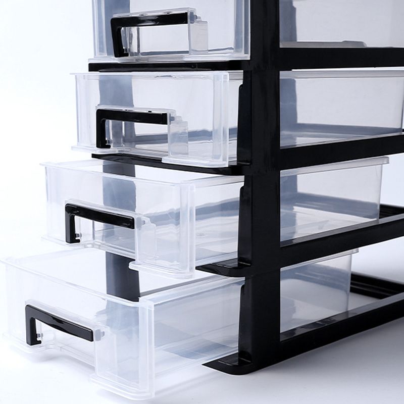 Contemporary Plastic Cabinet Vertical File Cabinet with Drawers for Office Clearhalo 'Filing Cabinets' 'filling_cabinets' 'furn' 'furn_filling_cabinets' 'Furniture' 'Office Furniture' 1200x1200_fe303e0b-22b4-437e-8e80-f6b52c9adfff