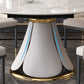 Modern Round Dining Table Sintered Stone Dining Table with Pedestal Base for Home Kitchen Dinner Clearhalo ' dining_table' 'Dining Tables & Seating' 'Dining Tables' 'furn' 'furn_dining_table' 'Furniture' 'furniture_dining_table' 'Kitchen & Dining Furniture' 'kitchen&dining_furn' 'kitchen' 'kitchen_dining_table' 1200x1200_fe318acb-f3da-4709-8a84-e14c759e2399