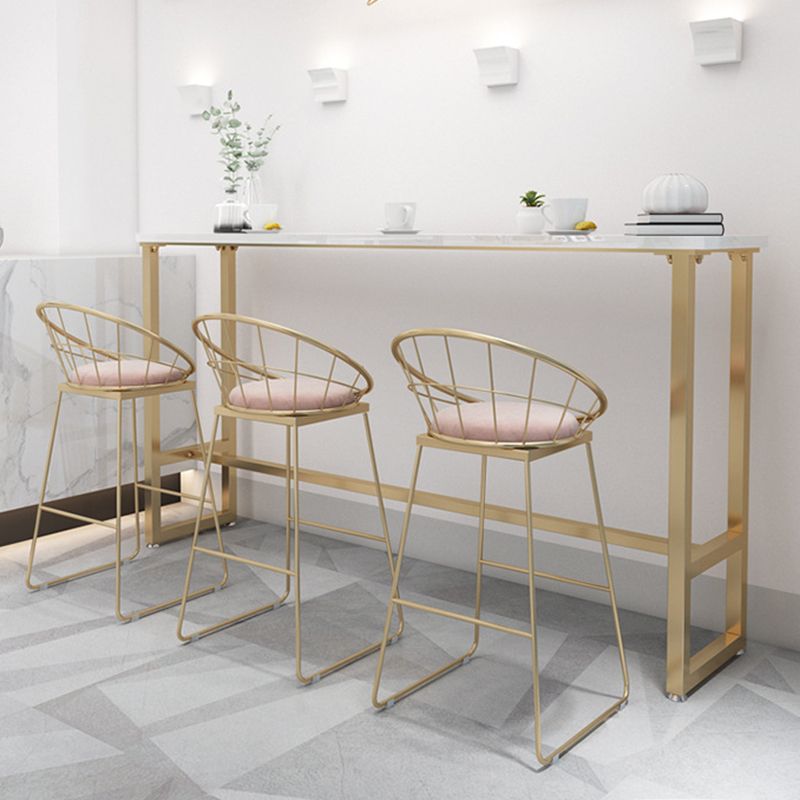 Rectangle Bar Table Contemporary Pub Table for Indoor and Breakroom Clearhalo 'Bar Furniture' 'Bar Tables' 'bar_tables' 'furn' 'furn_bar_tables' 'Furniture' 'Kitchen & Dining Furniture' 1200x1200_fe32a8e0-55ff-466c-8324-12a49b4dfd92