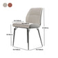 Contemporary Dining Chairs Armless Dining Chair with Metal Legs for Kitchen Clearhalo 'Dining Chairs' 'Dining Tables & Seating' 'dining_chair' 'furn' 'furn_dining_chair' 'Furniture' 'Kitchen & Dining Furniture' 1200x1200_fe35a2cc-3fea-4b36-9ba9-7c164d0f96ec