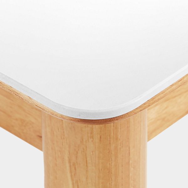 Sintered Stone Dining Table Rectangle Modern Dinner Table with Wooden Legs Clearhalo 'Dining Tables & Seating' 'Dining Tables' 'dining_table' 'furn' 'furn_dining_table' 'Furniture' 'Kitchen & Dining Furniture' 1200x1200_fe36c2d3-db2d-4c3d-ab81-bfecaa388bab