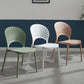 Home Contemporary Side Chair Open Back Shell-shaped Plastic Dining Room Chair Clearhalo ' kitchen&dining_furn' 'Dining Chairs' 'Dining Tables & Seating' 'dining_chair' 'Furniture' 'furniture_dining_chair' 'Kitchen & Dining Furniture' 'kitchen' 1200x1200_fe371fec-4e40-4633-a498-96b510c44274