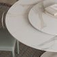 Stone Contemporary Round Dining Table Matte Finish Tulip Table for Home Clearhalo ' dining_table' 'Dining Tables & Seating' 'Dining Tables' 'furn' 'furn_dining_table' 'Furniture' 'furniture_dining_table' 'Kitchen & Dining Furniture' 'kitchen&dining_furn' 'kitchen' 'kitchen_dining_table' 1200x1200_fe3896f1-7d99-4a9a-94b3-5496328a42b1