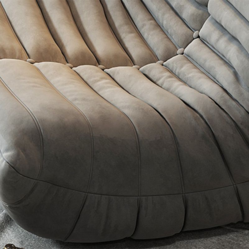 Chaise en velours 34,2 "L x40" W x 27,5 "H Chaise sans bras pour le salon