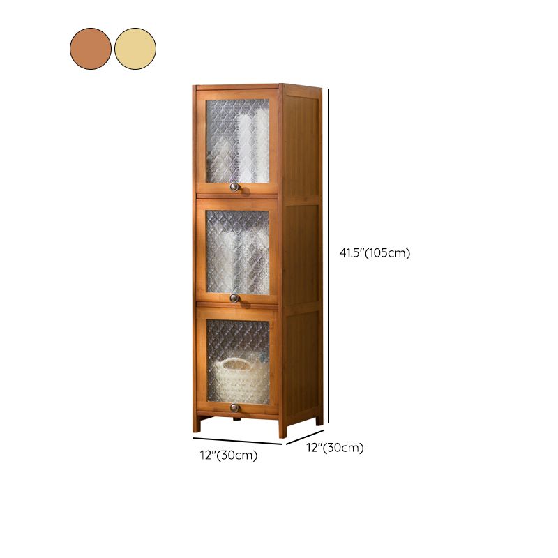 Glass Door Cabinet Scratch Resistant Accent Cabinet with Doors Clearhalo 'Cabinets & Chests' 'cabinets_chests' 'furn' 'furn_cabinets_chests' 'Furniture' 'Living Room Furniture' 1200x1200_fe3b4800-bc45-49ea-9551-758e82a70db5