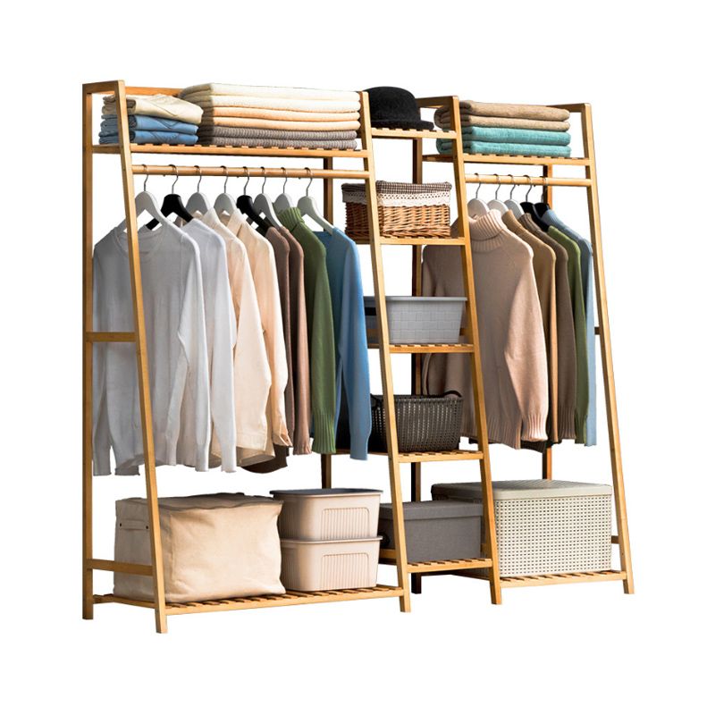 Rastrello in stile contemporaneo in bambù solido planimetro di design per soggiorno per soggiorno