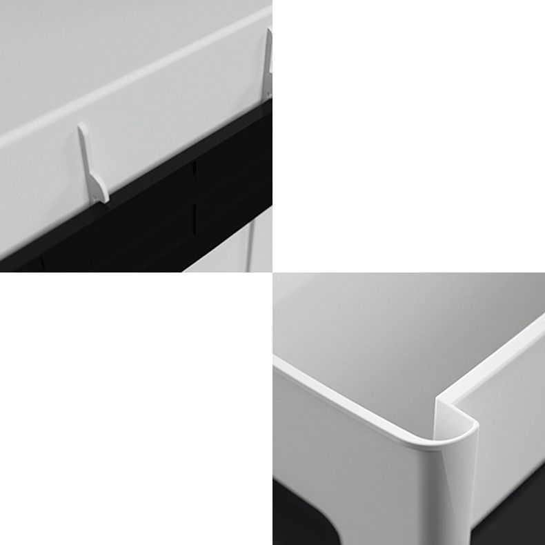 Aktenschrank seitlich Kunststoff moderner Aktenschrank mit Schubladen für Zuhause und Büro