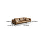Square Arm Sofa Modern Sofa 38.58" D x 34.64" H Sofa with Pillow Clearhalo 'furn' 'furn_sofas' 'Furniture' 'Living Room Furniture' 'Sofa' 'sofas' 1200x1200_fe446f2e-7e1e-457a-adbc-ecd78da69994