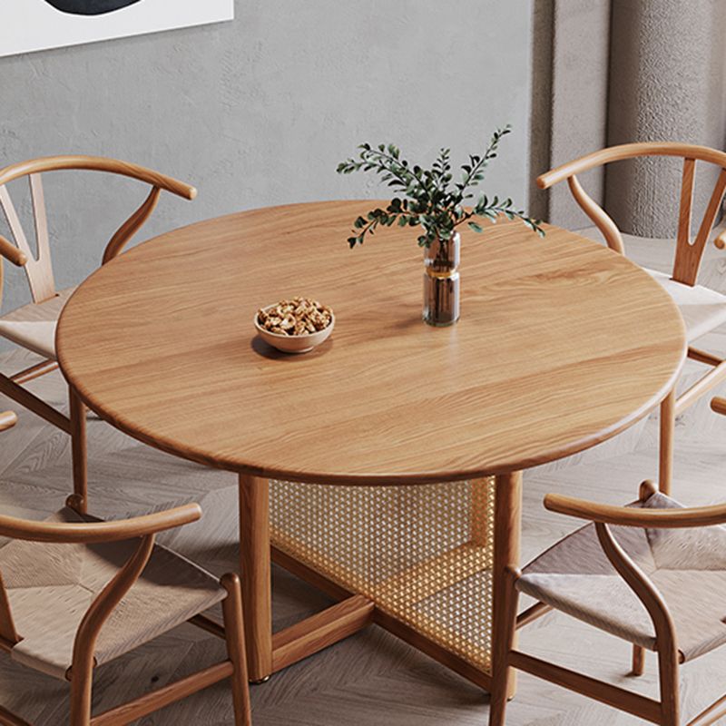 Solid Wood Dining Table Simplicity Style Dinette Table for Dining Room Clearhalo ' dining_table' 'Dining Tables & Seating' 'Dining Tables' 'furn' 'furn_dining_table' 'Furniture' 'furniture_dining_table' 'Kitchen & Dining Furniture' 'kitchen&dining_furn' 'kitchen' 'kitchen_dining_table' 1200x1200_fe447c52-ad02-46c9-8433-680ce91fcc39