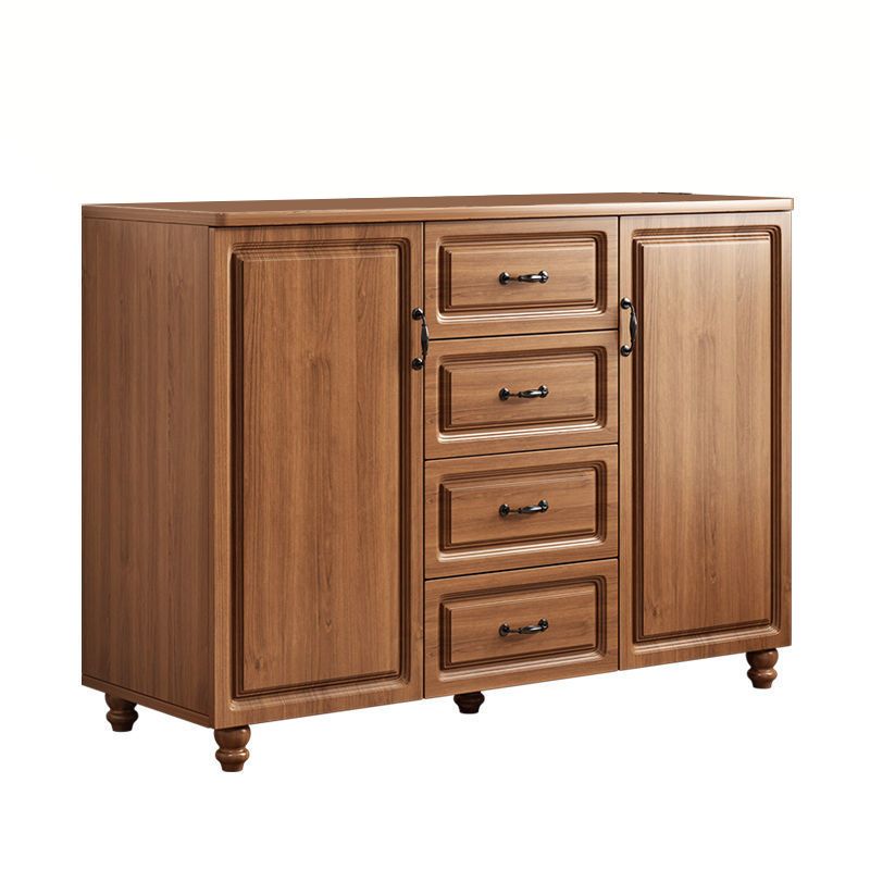 Wood Accent Chest with Chest Bun Feet and Bar Pulls,14.96 " W Clearhalo 'Cabinets & Chests' 'cabinets_chests' 'furn' 'furn_cabinets_chests' 'Furniture' 'Living Room Furniture' 1200x1200_fe45655e-f8a5-4d73-adf6-4135abd6fee3