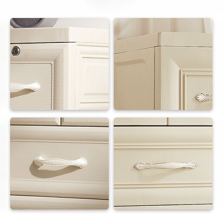 Armoire de garde-robe contemporaine avec tiroir en plastique armoire non conservateur