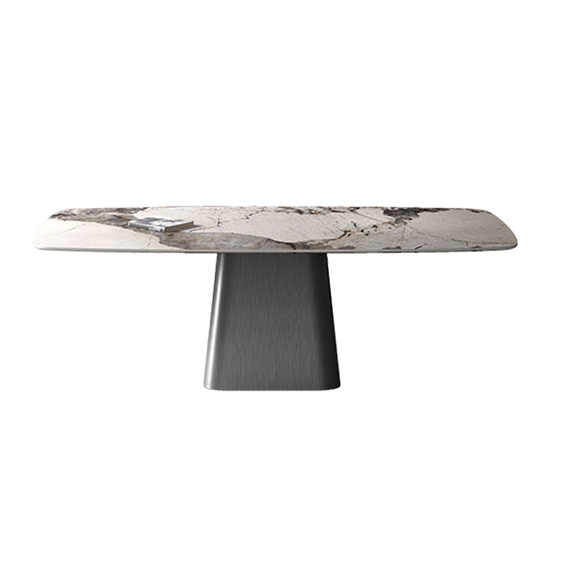 Modern 1/3/4/6/7 Pieces Dinette Set with Sintered Stone Top Rectangle Dining Table Set Clearhalo 'Dining Room Sets' 'Dining Tables & Seating' 'dining_room_set' 'furn' 'furn_dining_room_set' 'Furniture' 'furniture_dining_room_set' 'Kitchen & Dining Furniture' 1200x1200_fe4769b9-4af5-4038-a17f-f102f233854a