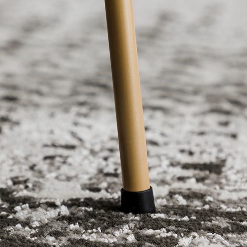 メタルラウンドコーヒーテーブルミッドセンチュリーモダン4脚カクテルテーブル