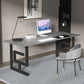 Rectangular Home Office Writing Desk Industrial Style Sled Office Desk Clearhalo 'furn' 'furn_office_desk' 'Furniture' 'furniture_office_desk' 'Office Desks' 'Office Furniture' 'office_desk' 1200x1200_fe4af053-efe1-48b0-9a99-7143bb227042