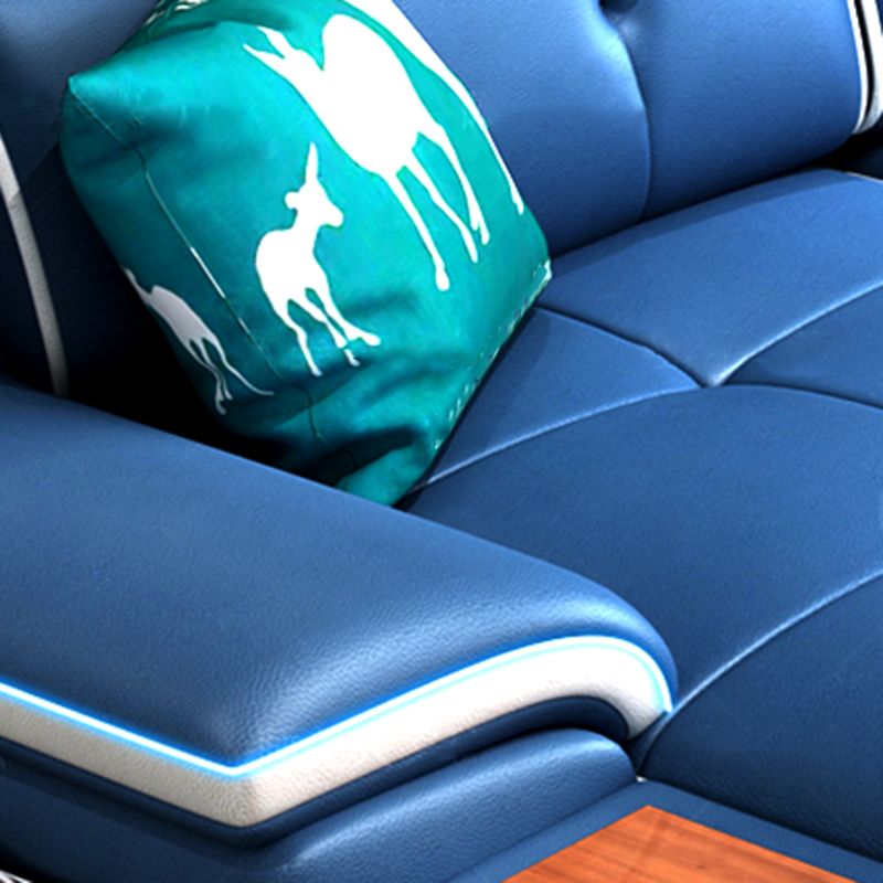 Sectores de muebles modulares resistentes a manchas modulares con forma de manchas en forma de U en forma de U