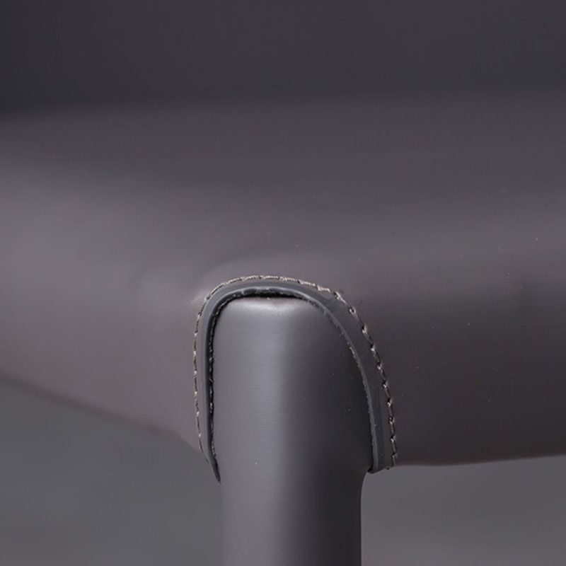 Contemporary Leather Chairs Set Kitchen Dining Room Solid Back Side Chair Clearhalo ' kitchen&dining_furn' 'Dining Chairs' 'Dining Tables & Seating' 'dining_chair' 'furn' 'furn_dining_chair' 'Furniture' 'furniture_dining_chair' 'Kitchen & Dining Furniture' 'kitchen' 1200x1200_fe4ffbca-608e-403b-b6b2-bc5f0c2be4e5