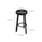 Contemporary Leather Counter Height Stools Bucket Bar Stool for Indoor Clearhalo 'Bar Furniture' 'Bar Stools' 'bar_stools' 'furn' 'furn_bar_stools' 'Furniture' 'Kitchen & Dining Furniture' 1200x1200_fe52981d-8be0-400f-b53e-aa76204cd7e1