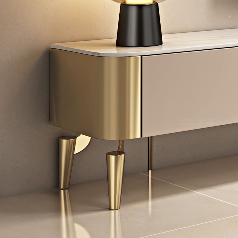 Modern TV Stand Console Enclosed Storage TV Media Console with Drawers Clearhalo 'furn' 'furn_tv_stands_entertainment_centers' 'Furniture' 'Living Room Furniture' 'TV Stands & Entertainment Centers' 'TV Stands & Media Storage Furniture' 'tv_stands_entertainment_centers' 1200x1200_fe547e0c-c6a7-42c2-9932-187d3d8fe462