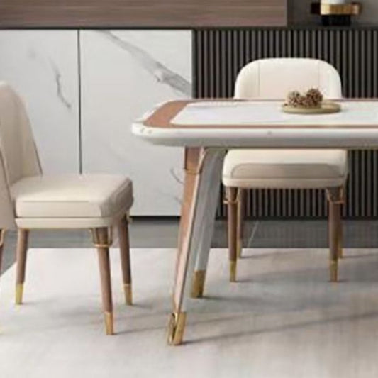 Contemporary 1/2/5/7 Pieces Dining Set Metal Dining Room Set Clearhalo 'Dining Room Sets' 'Dining Tables & Seating' 'dining_room_set' 'furn' 'furn_dining_room_set' 'Furniture' 'furniture_dining_room_set' 'Kitchen & Dining Furniture' 1200x1200_fe548d50-19ce-4298-ab1b-cb67cc512926