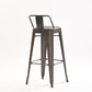 Industrial Style Metal Bar-stool Square Iron Seat Counter Stool for Kitchen Bar Clearhalo 'Bar Furniture' 'Bar Stools' 'bar_stools' 'furn' 'furn_bar_stools' 'furniture_bar_stools' 'Kitchen & Dining Furniture' 'kitchen&dining_furn' 'kitchen' 'kitchen_furn' Furniture' 1200x1200_fe54e17c-74fb-4f11-8053-83c89ba884d5