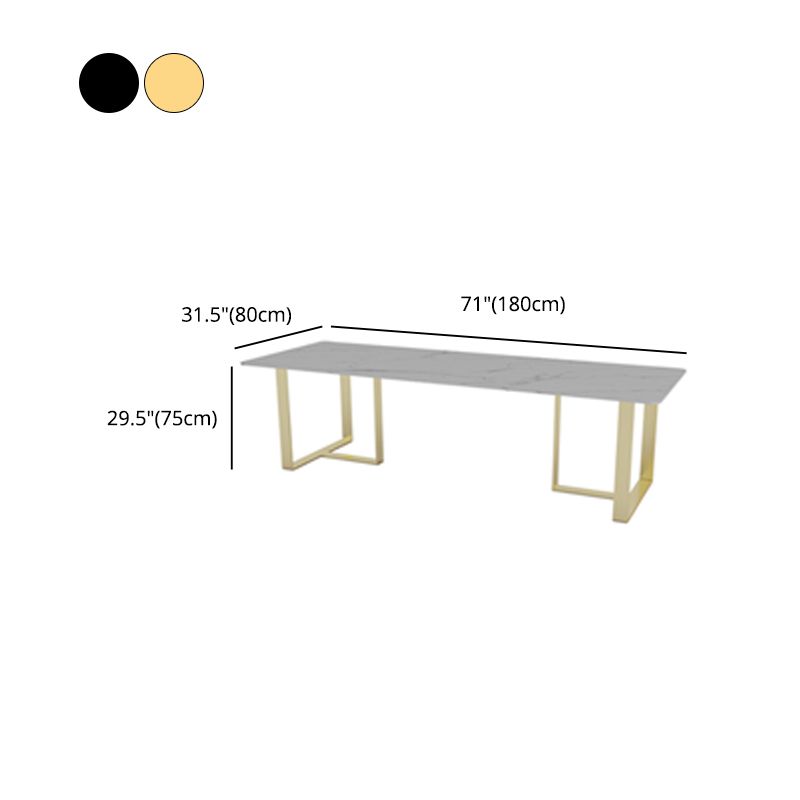 Table de réunion à domicile en pierre enthousiaste table de bureau industriel